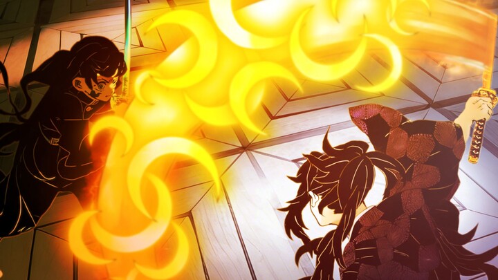 “Moon Breathing: Form One – Dark Moon: Yoru no Miya”