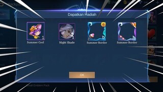 EVENT TERBARU MOONTON ! SKIN EPIC, DIAMOND, BORDER & BATTLE EMOTE GRATIS | MOBILELEGENDS BANG BANG