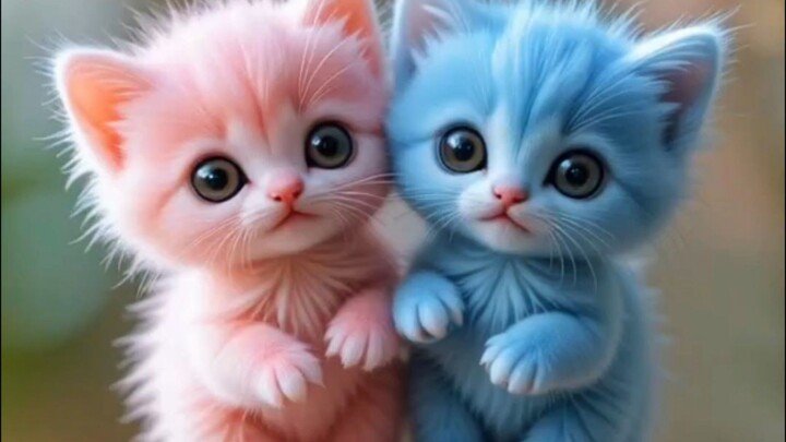 Awalnya lucu... eh malah berantem di atas jari #kawaiikritters #cat