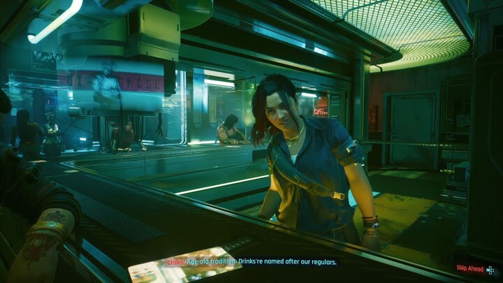 Cyberpunk 2077 Go to Afterlife's Meeting