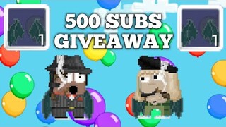 500 SUBS GIVEAWAY | GROWTOPIA