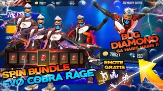 1 LOBBY EMOTE SEMUA ! TOP TRIK TERSEMBUNYI SPIN BUNDLE EVO COBRA RAGE! VIRAL DI TIKTOK