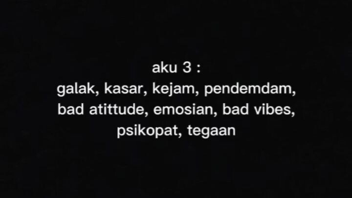 aku sebenarnya 3 orang🐱🐯🦁