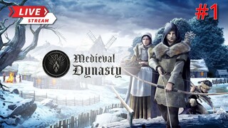 (ย้อนหลัง)Medieval Dynasty  EP.1 โดนอัญเชิญมาต่างโลก