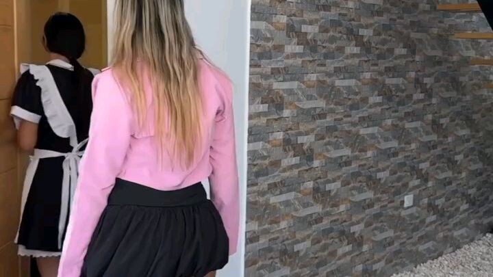 XXXl catching love scene romantic she tries to do something with girl