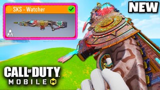 *NEW* LEGENDARY SKS - WATCHER 😍 (COD MOBILE)