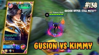 FAST HAND GUSION HYPER IN MYTHICAL GLORY STILL META ?? | GUSION GAMEPLAY #138 | MLBB