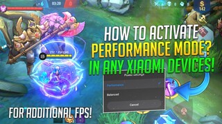 How to Enable Performance Mode - BOOST FPS IN ANY GAMES! (60 FPS) - Xiaomi/Mi/Redmi/Poco - MLBB