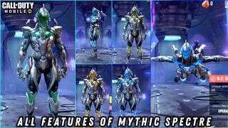 All features of "Mythic spectre" in detail | Mythic spectre with 7 level upgrades