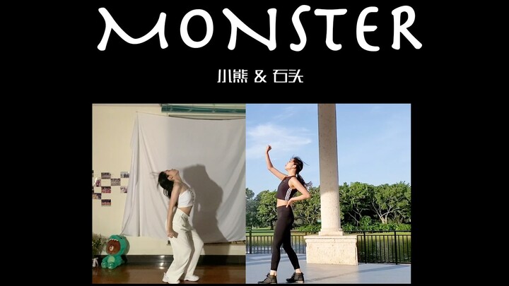 【MONSTER】跨国姬情合作！精准对位！| 红毛新单曲世纪会面翻跳！