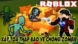 Roblox | Zombie Muốn Tấn Công Anh Phải Ngồi Ghế Xếp Hàng Đợi Tới Lượt Bao Hài | Zombie Defence