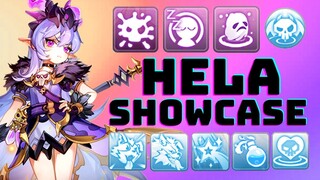 Hela Showcase - Skills Overview -  The Hellhound Mistress! Ragnarok Mobile New Hero Class