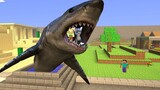 [Game][Minecraft/Tom&Jerry]How Could Tom Open A Shark's Mouth