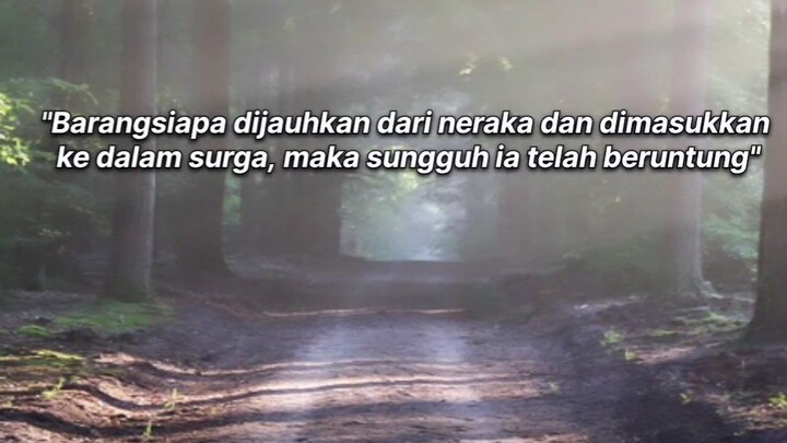 motivasi untuk persiapan akhirat