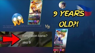 9 YEARS OLD HINAMON AKO FANNY TO FANNY!! (LIGHTBORN VS CAMPUS YOUTH)