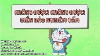 Doraemon Tập 447: Không Được! Không Được! Biển Báo Nghiêm Cấm & Giấy Hộ Vệ Của Tớ