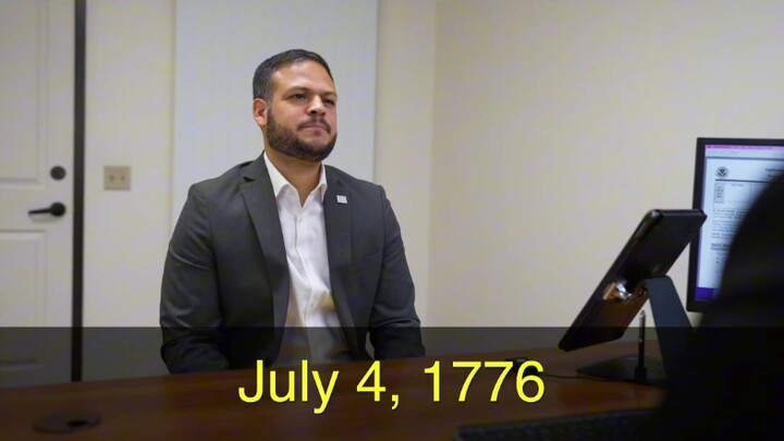 美国公民入籍考试现场模拟