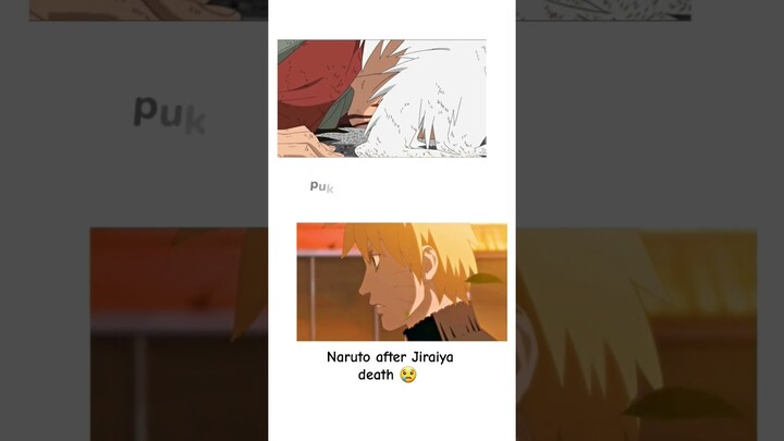 naruto after Jiraiya death 😢 #anime #twixtor #edit