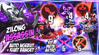 ZILONG ASSASSIN ! AUTO NGEBUT + KUAT BANGET | COMBO TERKUAT MAGIC CHESS TERBARU