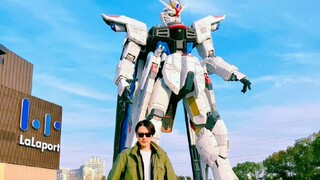 Captain Stringman và Freedom Gundam trong cùng một khung hình, hai đầu bếp lúc này đều ngây ngất