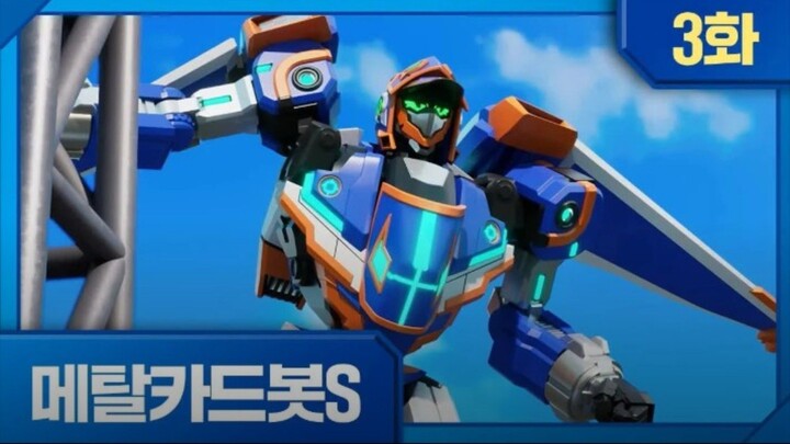 Metal Cardbot Season 2 Bahasa Indonesia Episode 3 (Threat From Above)