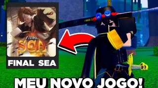 MEU NOVO JOGO DE ONE PIECE COM YOUTUBERS NO ROBLOX!!