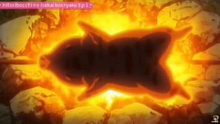 Hitoribocchi no isekai kouryaku episode 1