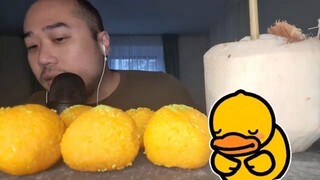 ASMR Young Coconut and Kashmir Ladoo