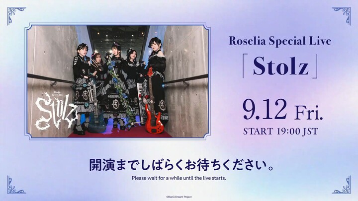 Roselia Special Live 「Stolz」
