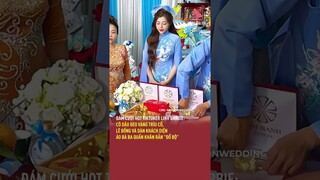 Đám cưới Hot Tiktoker Linh Barbie: Cô dâu đeo vàng trĩu cổ, Lê Bống và dàn khách diện áo bà ba