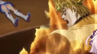 Japanese Lolita couldn't stand watching "Hakimi beats Dio"
