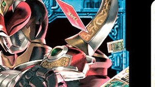 Kamen Rider Sword: Kalis Red Heart Undead Beast Card Illustrations