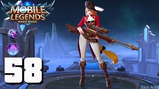 Mobile Legends - Gameplay part 58 - Royal Musketeer Lesley MVP(iOS, Android)