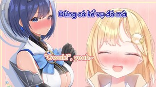 【Hololive Vietsub】Ame tiết lộ vụ việc hài hước của Kronii trong buổi off-collab