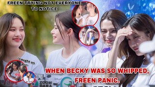 UPDATE! When FREEN being possessive gf, Becky almost kissed Freen Shy during Velcurve Worship 🙈💋