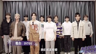 INTO1 Winter Olympics gesture dance, supporting the Beijing Winter Olympics