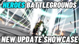 NEW UPDATE SHOWCASE İN ROBLOX HEROES BATTLEGROUNDS!