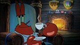 Cái gì, ông Krabs định treo mông lên lò sưởi à?