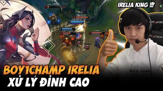 BÌNH LUẬN RANK HÀN : BOY1CHAMP IRELIA XỬ LÝ CỰC KÌ ĐỈNH CAO GÁNH ĐỘI CỰC NHIỆT
