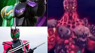 When Kamen Rider fights the boss of Armor Hero of the same period