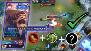 Build tersakit hayabusa. Assassins menjadi Fighter | Mobile legends bangbang