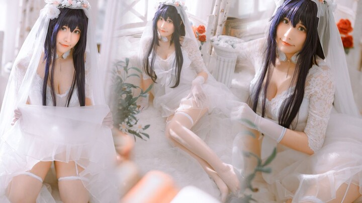 "Diari Fotografi Natsuki" vol.28: Fantasi Putih! Cosplay Gaun Pengantin Azur Lane – Kamikaze