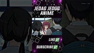 Jedag Jedug Anime🍀 || Ketika Mencoba Tersenyum Untuk Mendapatkan Teman...🤣 #shorts