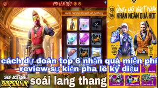 Free fire| hướng dẫn cách chơi sự kiện dự đoán top6 nhận gói nữ FFWS - review sự kiện pha lê kỳ diệu