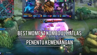 WOW SERU BANGET!KOMBO ULTI ATLAS KUNCI KEMENANGAN