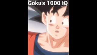 Goku's 1000 IQ moment😬😬😬😬😬😬😬