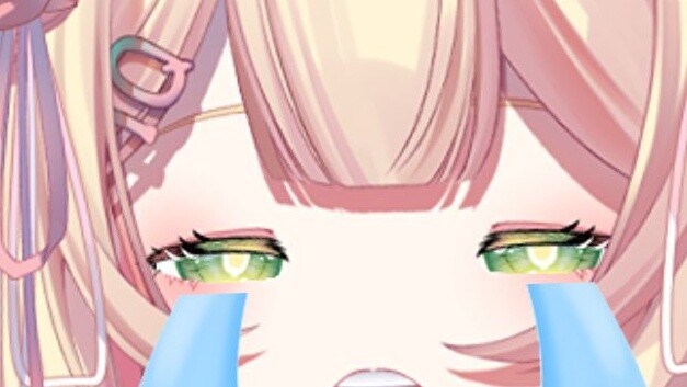 When the new V at the bottom saw the admiral for the first time, why did he collapse and cry out of 