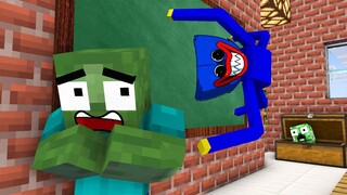 Monster School : BABY MONSTERS POPPY PLAYTIME CHALLENGE - Minecraft Animation