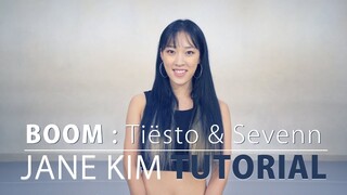 [ Mirrored ] DANCE TUTORIAL : Tiësto & Sevenn - BOOM