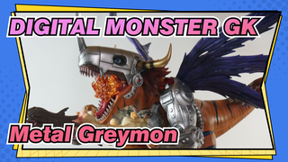 [DIGITAL MONSTER GK] Entirely Body Evolution! Metal Greymon